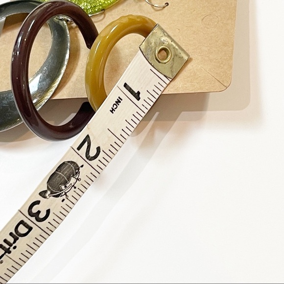 Vintage Mismatched Boho Beaded Earrings - Picture 7 of 7